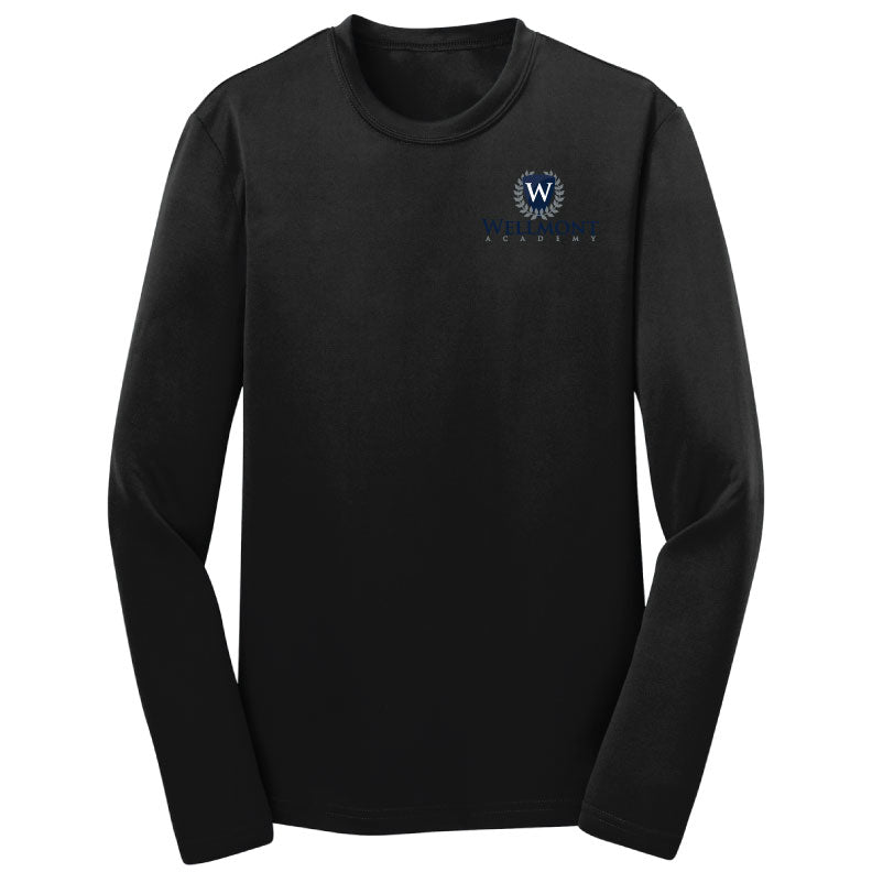 Wellmont Academy Youth Long Sleeve Drifit T-shirt - ONLY AVAILABLE WHILE SUPPLIES LAST