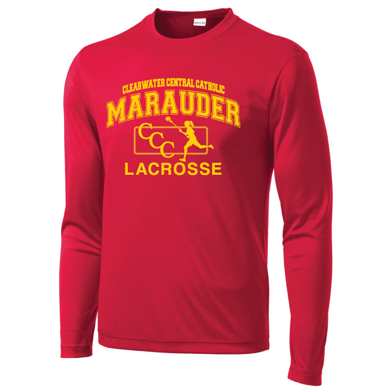 CCC MARAUDER LACROSSE LONG SLEEVE DRIFIT T-SHIRT - LIMITED QUANTITIES - ONLY AVAILABLE WHILE SUPPLIES LAST