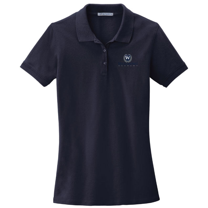 Wellmont Academy Ladies' Short Sleeve Polo