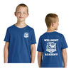 Wellmont Academy NEW Mascot Short Sleeve Cotton T-shirt