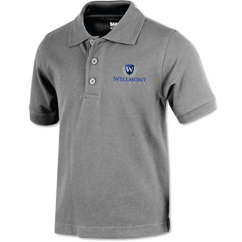Wellmont Academy S/S BAW Polo - CLOSE-OUT SALE - ONLY AVAILABLE WHILE SUPPLIES LAST