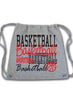 5X Sports Grey Fleece Draw String Bag