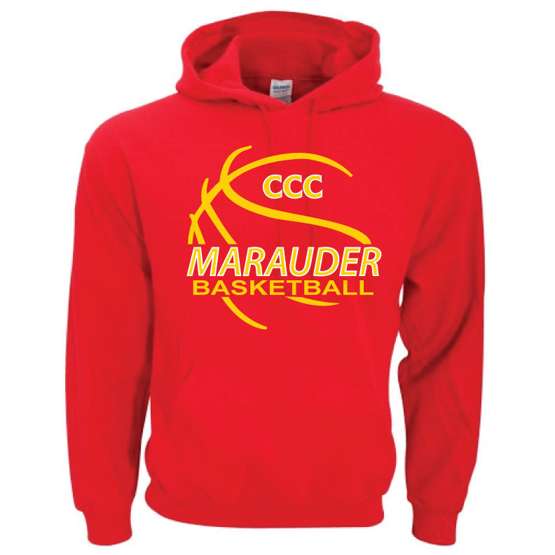 CCC Marauder Basketball Hoodie - LIMITED QUANTITIES - ONLY AVAILABLE WHILE SUPPLIES LAST