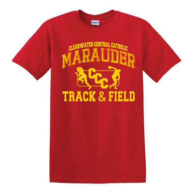 CCC Marauder Track and Field T-Shirt  -  LIMITED QUANTITIES - ONLY AVAILABLE WHILE SUPPLIES LAST