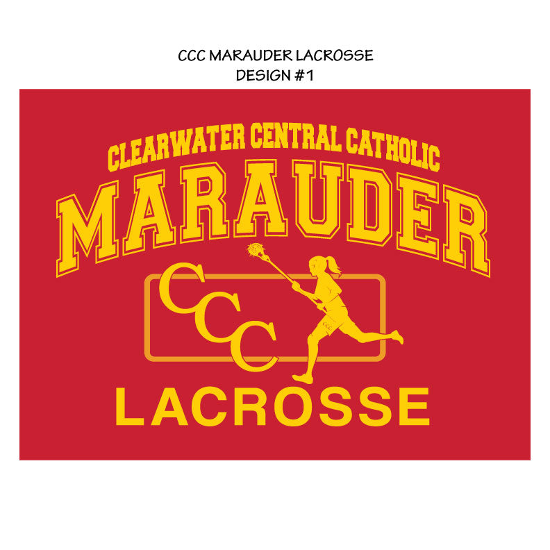 CCC MARAUDER LACROSSE SHORT SLEEVE T-SHIRT  - LIMITED QUANTITIES - ONLY AVAILABLE WHILE SUPPLIES LAST