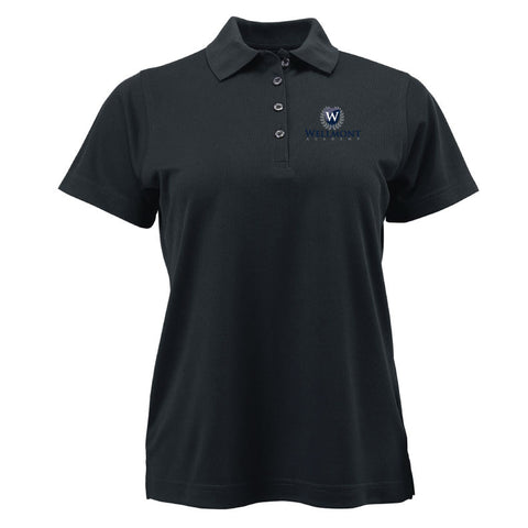 Wellmont Academy Ladies' Short Sleeve Polo