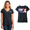 DiveN2Life Lady's Short Sleeve V-Neck T-shirt